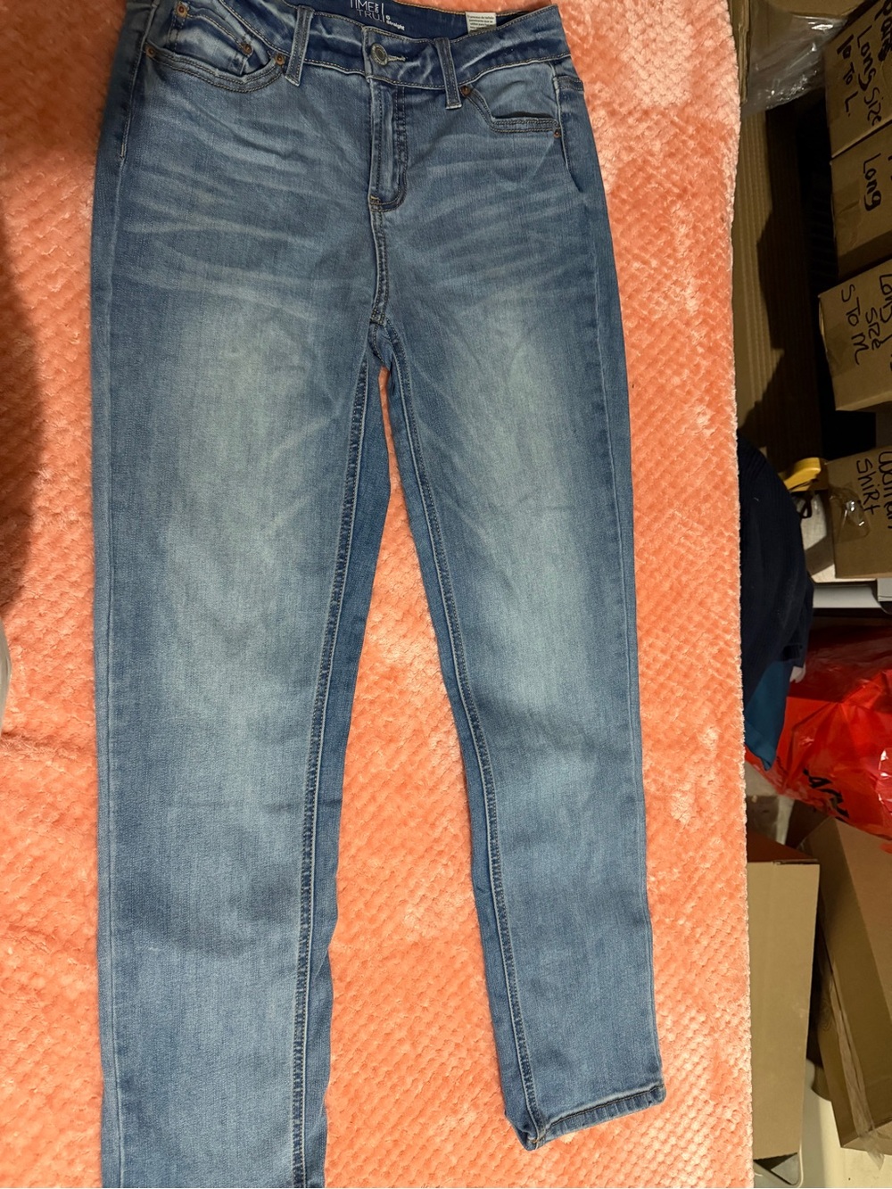 Time and Tru Light Blue Skinny Jeans